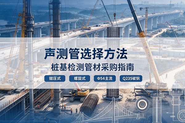 襄阳声测管选型标准