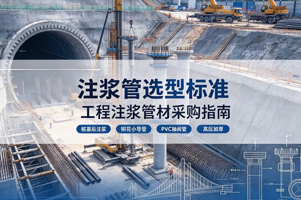 襄阳注浆管选型标准