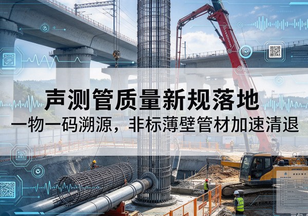 襄阳声测管质量新规落地，一物一码溯源，非标薄壁管材加速清退