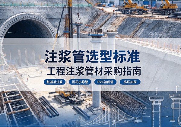 襄阳注浆管选型标准